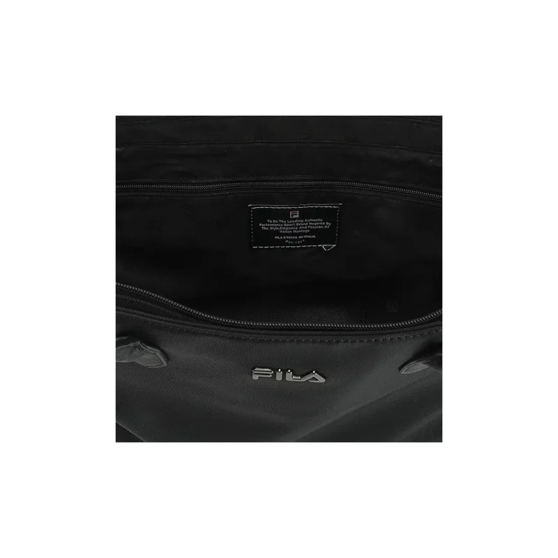 FILA Fabric Tote Bag Shopping Bag Shoulder Bag Handbag Extra Small Women's Jet Black-5