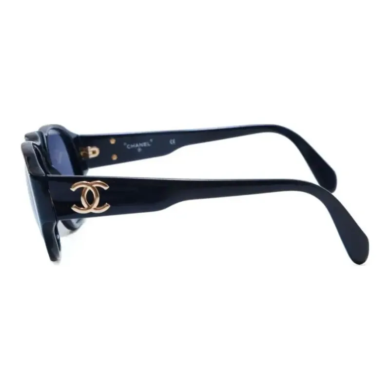 CHANEL 2000 Cc Round-frame Sunglasses-2