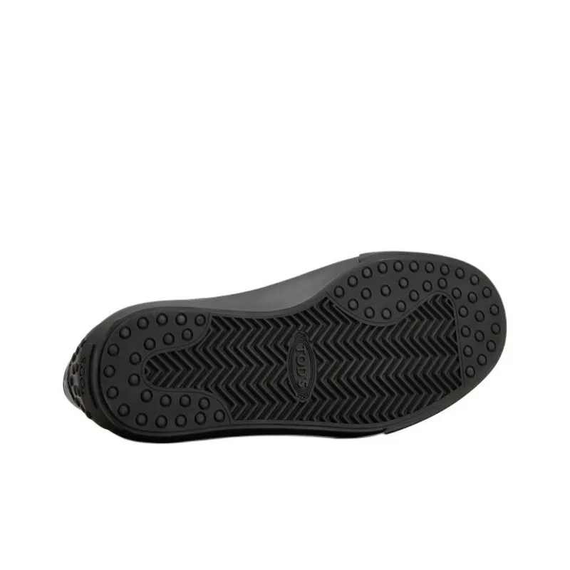 TOD'S Logo-debossed Leather Sneakers-4