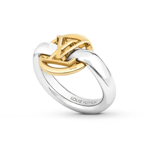 LOUIS VUITTON Rings Unisex Gold/Silver