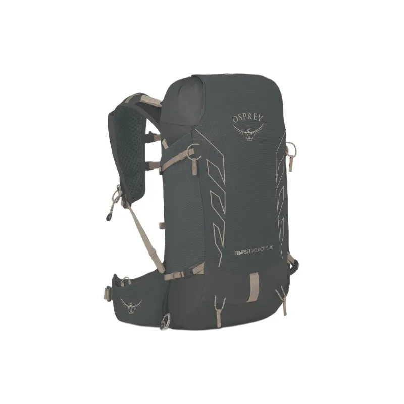 OSPREY Nylon Outdoor Mountaineering Bag Backpack Small Size Unisex Dark Charcoal-1