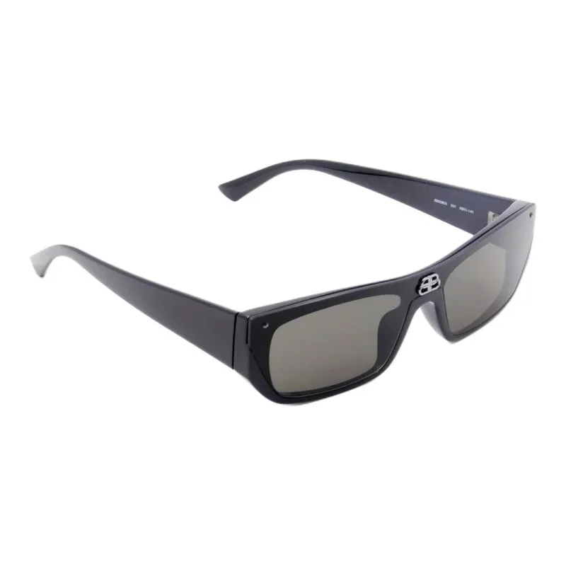 Balenciaga Square Sunglasses Women's Black-0