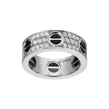 Cartier 18kt White Gold Love Diamond Ring