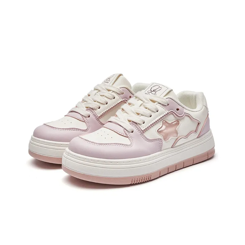 La Chapelle Lightweight Height Increasing Low-Top Skateboard Shoes Women's-11