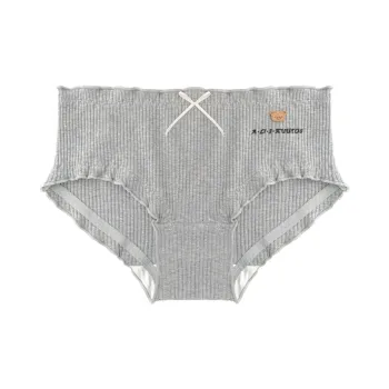 Little Sweet Cub Underpants Women's 1 Pack Dark Heather Gray