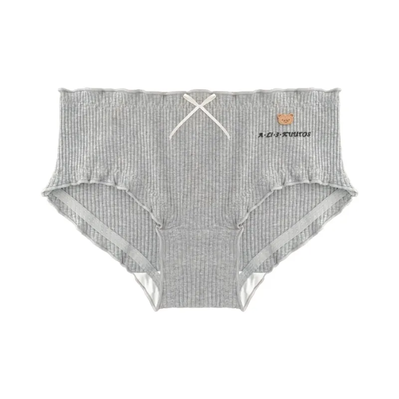 Little Sweet Cub Underpants Women's 1 Pack Dark Heather Gray-0