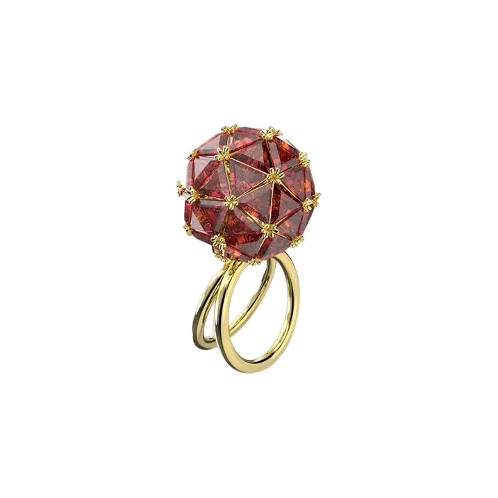 Swarovski Curiosa Gold Plated Rings Women's-2