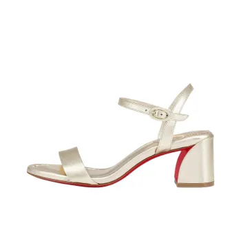 CL LUBOTING Miss Jane Strap Sandals 5.5cm Women's Gold