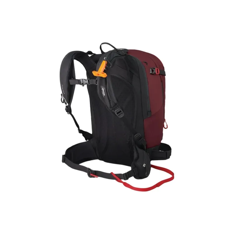 OSPREY Recycled Nylon With Polyethylene Outdoor Mountaineering Bag Backpack Women's Red-1