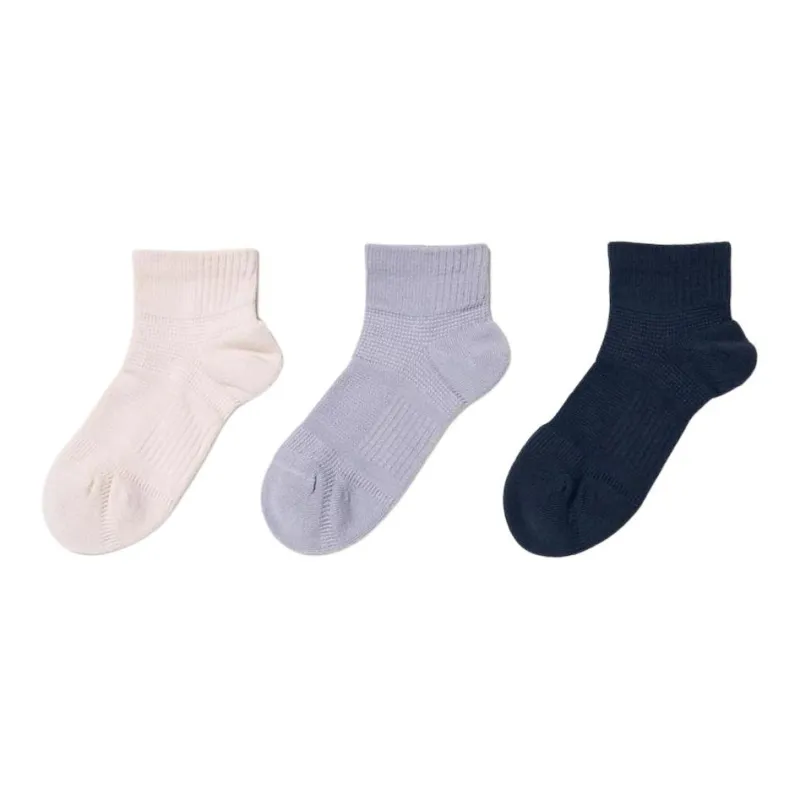 UNIQLO Mid-Calf Socks Women's 3 Pack-0