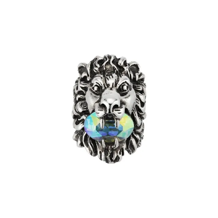 GUCCI Palladium Plated Rings Unisex Palladium Gold-0