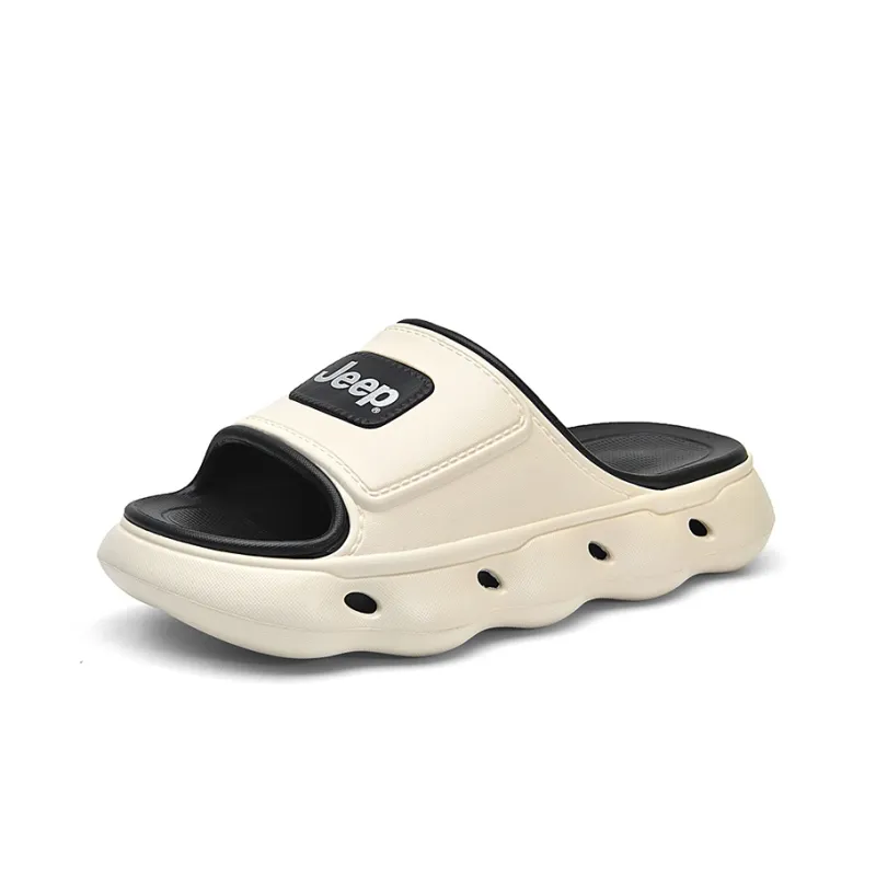Jeep Quick Dry Slide Slippers Unisex Black-7