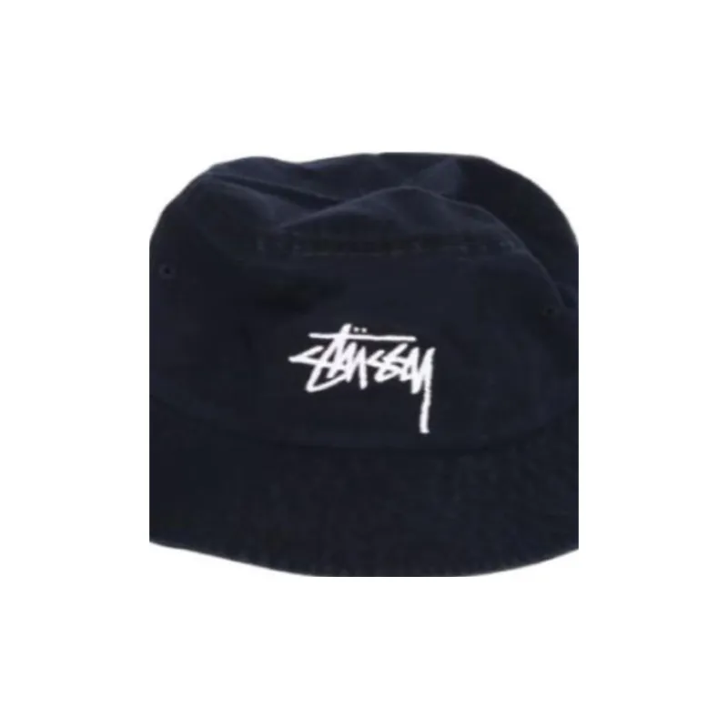 Stussy Cotton Bucket Hats Unisex Blue-2
