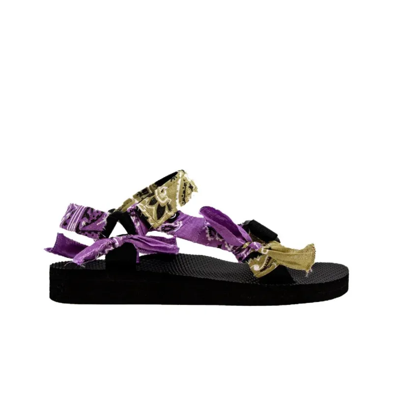 Arizona Love Beach Sandals Women's Purple Black-1