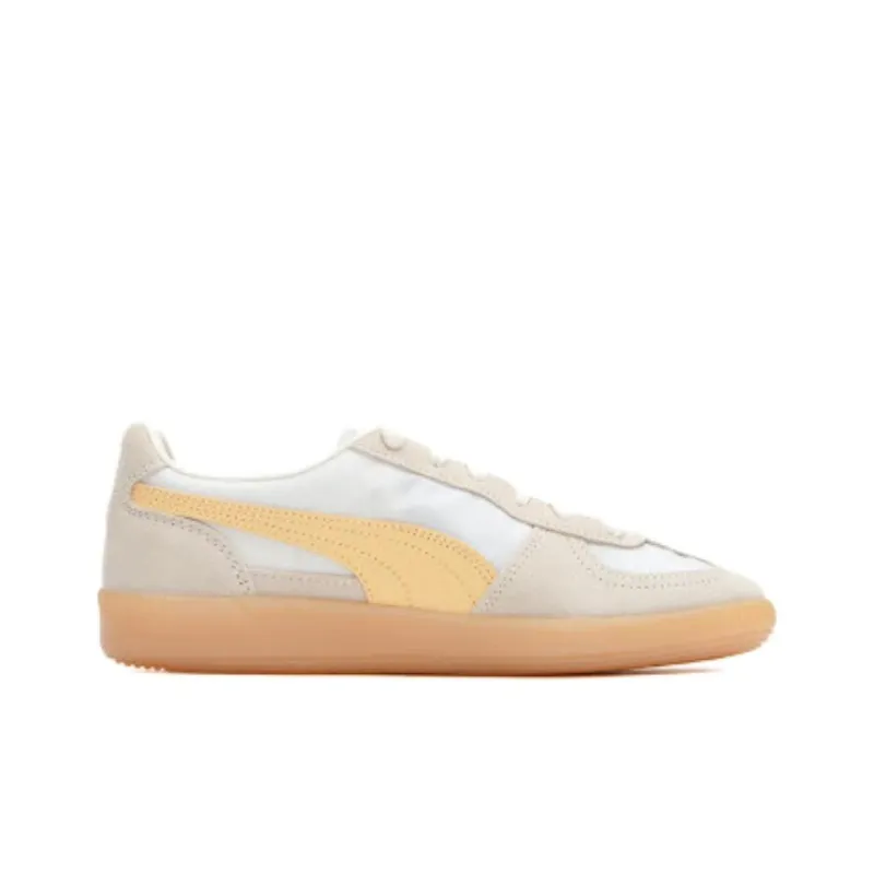 PUMA Palermo Og Wear Resistant Low Top Skateboard Shoes Unisex Yellow-1