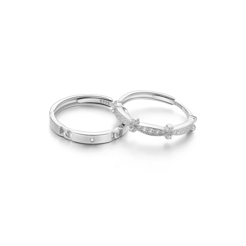 Clect S925 Silver Rings Unisex Silver-2