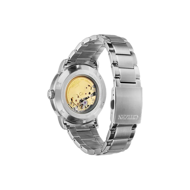 CITIZEN Mechanical Movement Watch Men's Watch Black Dial NJ0130 88A-3