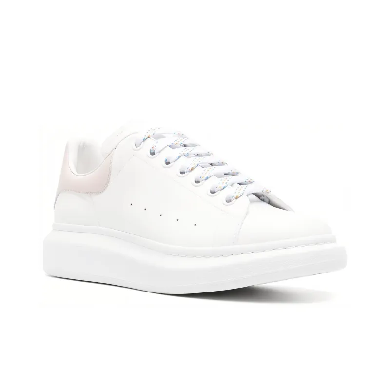 Alexander McQueen Oversized Sneakers 'Pale Pink White'-2