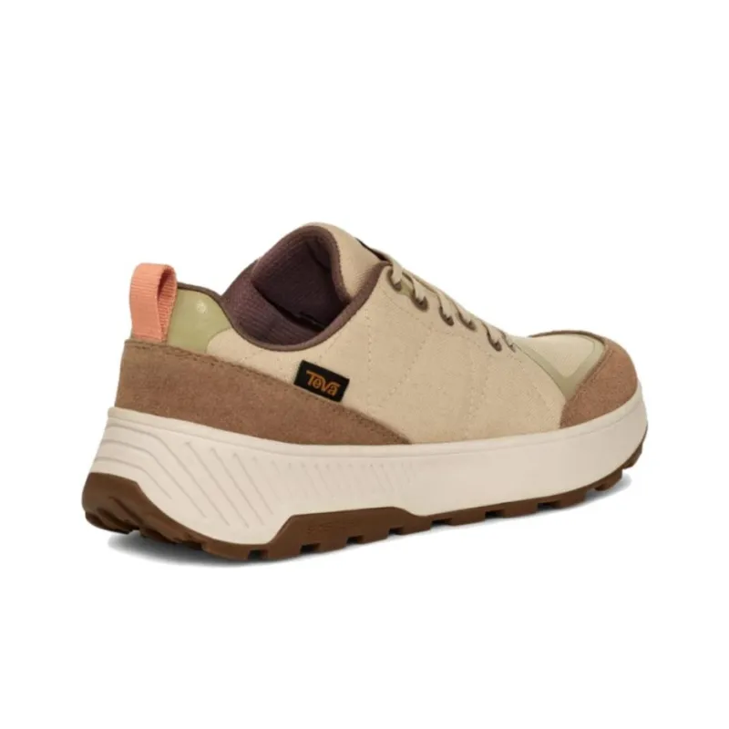 Teva Ellwood Anti-Slip Wear-Resistant Low-Top Hiking Trekking Shoes Women's Beige-4