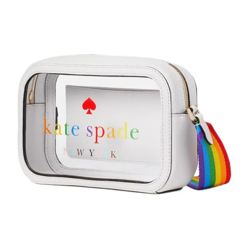 Kate Spade Saffiano Leather Camera Bags Crossbody Bag Shoulder Bag Women's White-1