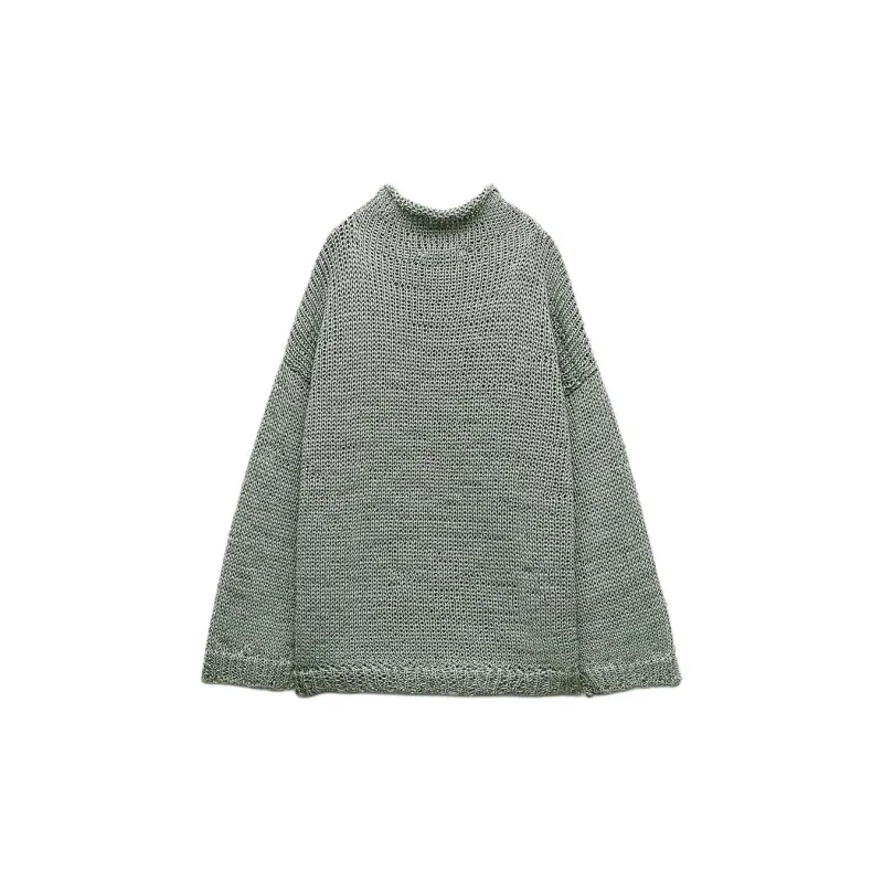ZARA Knitwear Women's Light Green-1