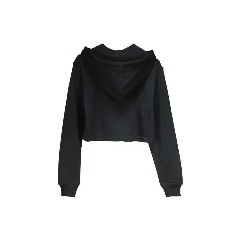 MOSCHINO Teddy Bear Logo Cropped Hoodie-1