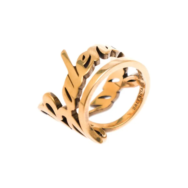 Balenciaga Typo Ring-1