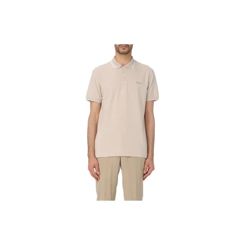 Ermenegildo Zegna Polo Shirts Men Beige