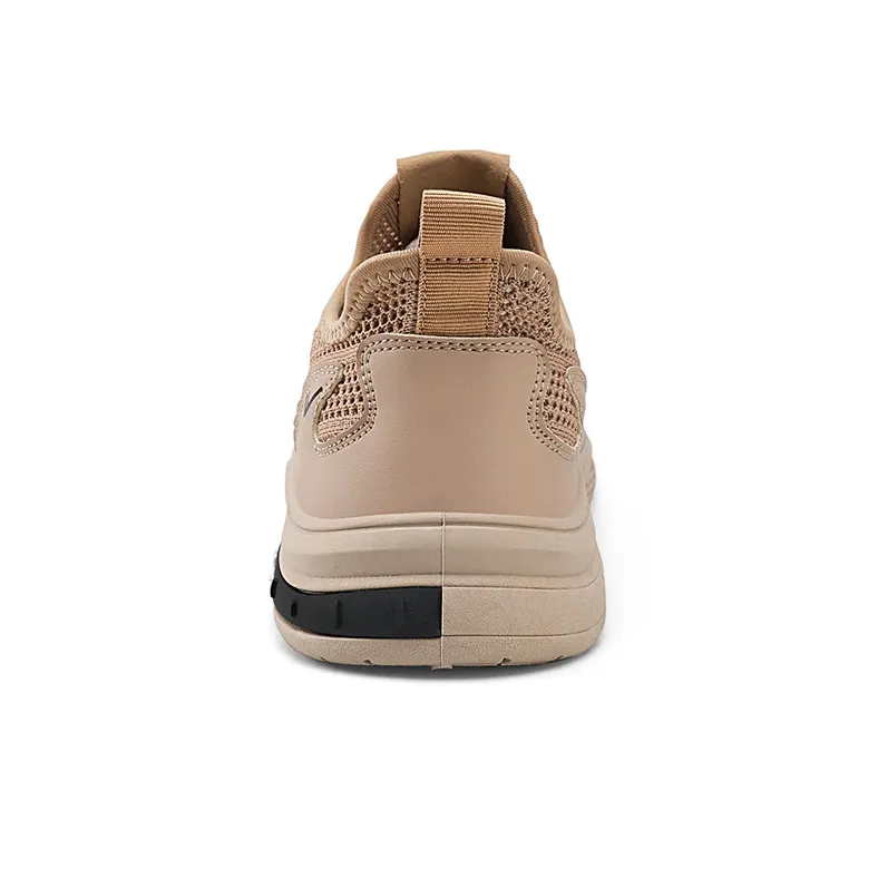 Warrior Breathable And Lightweight Low Top Outdoor Shoes Men's Beige-11