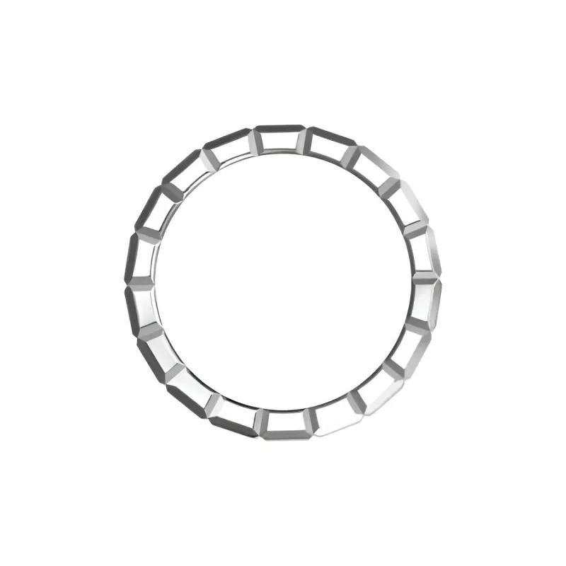 CHOPARD ICE CUBE 18K Gold Rings Unisex White-2