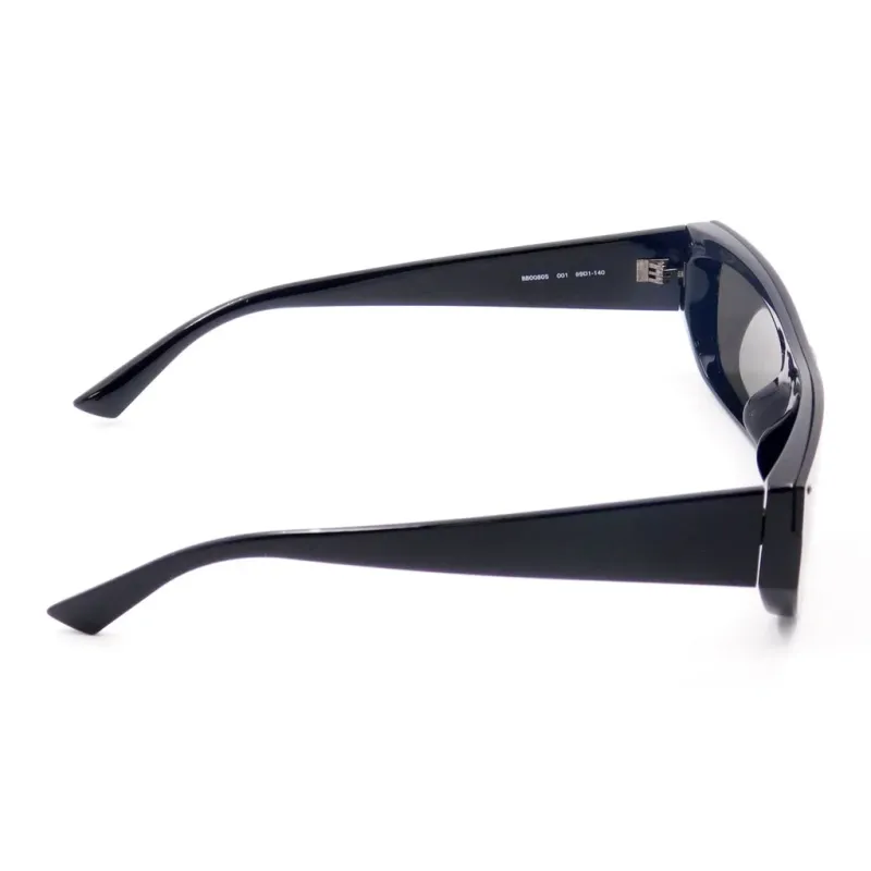 Balenciaga Square Sunglasses Women's Black-1