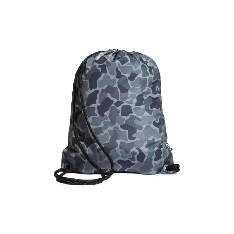 Adidas Recycled Polyester Backpack Unisex Gray & Green & Black-1