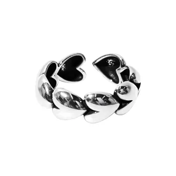 PJ's Vigor Rings Unisex Silver