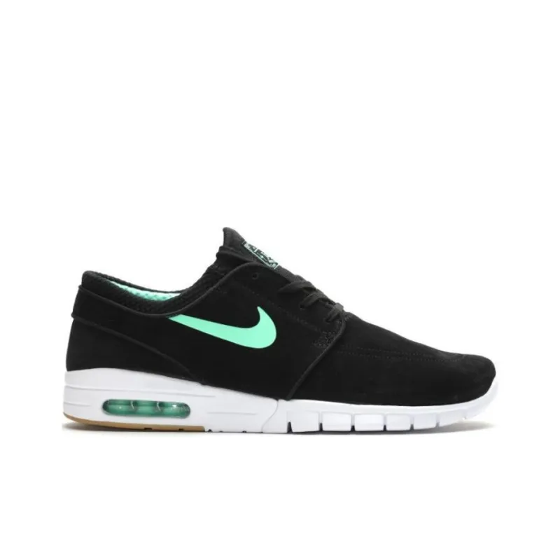 Nike Sb Stefan Janoski Max L Black Green Glow White-1