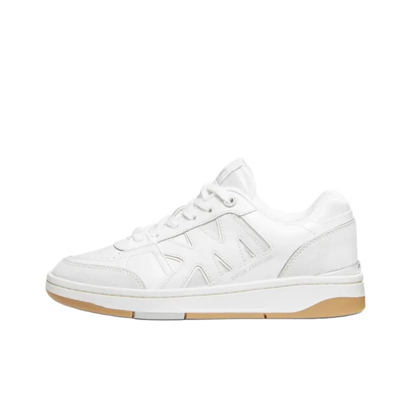 MICHAEL KORS Low Top Skateboard Shoes Women's White-0