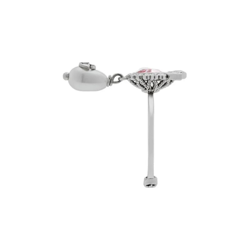 GUCCI Lovelight Metal Rings Women's Silver-2