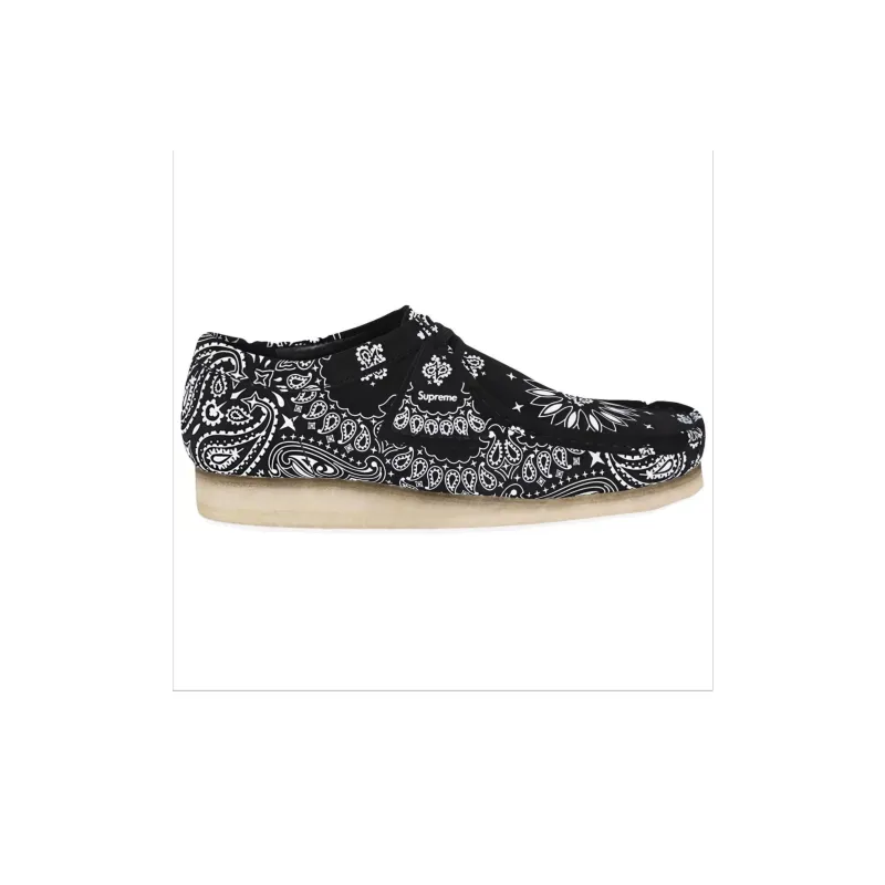 clarks Supreme X Wallabee 'Black Bandana'-1
