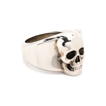 Alexander McQueen Skull detail Silver tone Ring