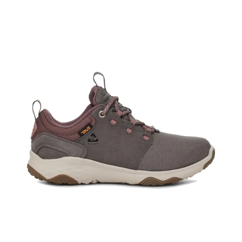 Teva Canyonview Cushioned Slip-Resistant Low-Top Trekking Shoes Women's Gray Pink-1