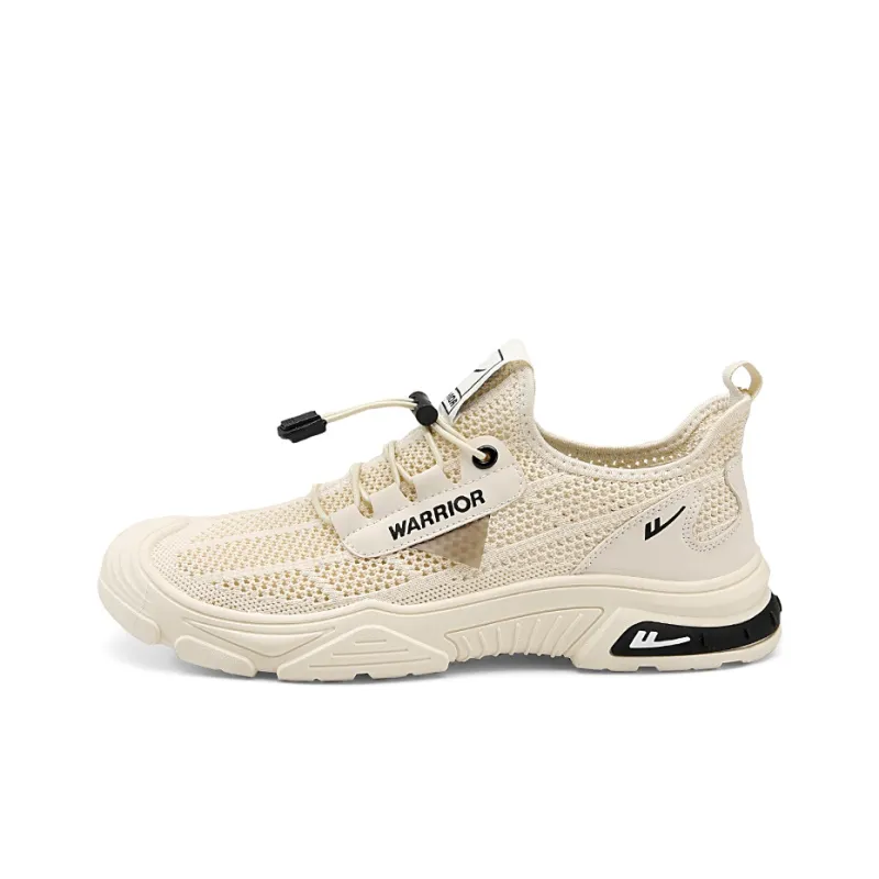Warrior Breathable And Lightweight Low Top Outdoor Shoes Men's Beige-0