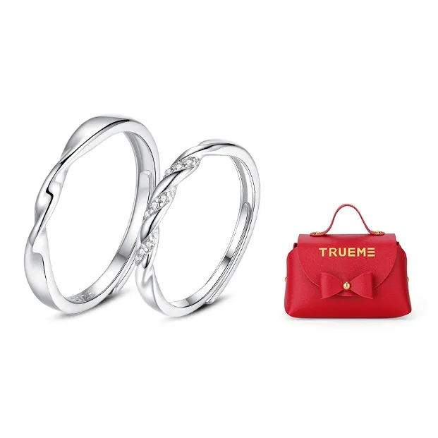 TRUE ME S925 Silver Rings Unisex-3