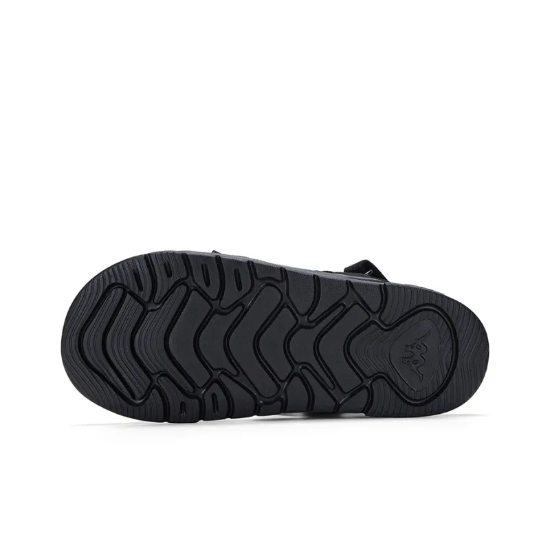 Kappa Jungle Lion Collection Beach Sandals Unisex Black-5