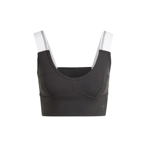 Adidas Originals TAPE BRA TOP Sports Underwear Women's Black