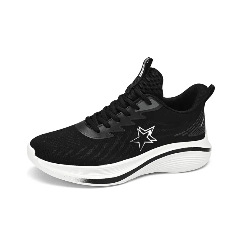 Binary Low Top Running Shoes Men's Black-1