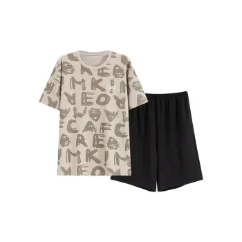 Nodos Shield Pajama Set Men's Coffee