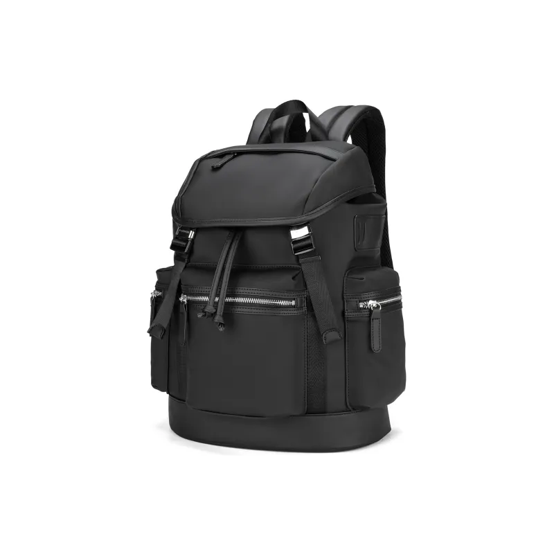 Slazenger PU Travel Backpack Laptop Bag Backpack Large Size Unisex Army Green-0