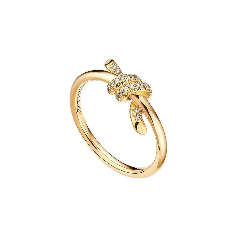TIFFANY & CO. Diamond, Karat Gold, 18K Gold Rings Women's-1