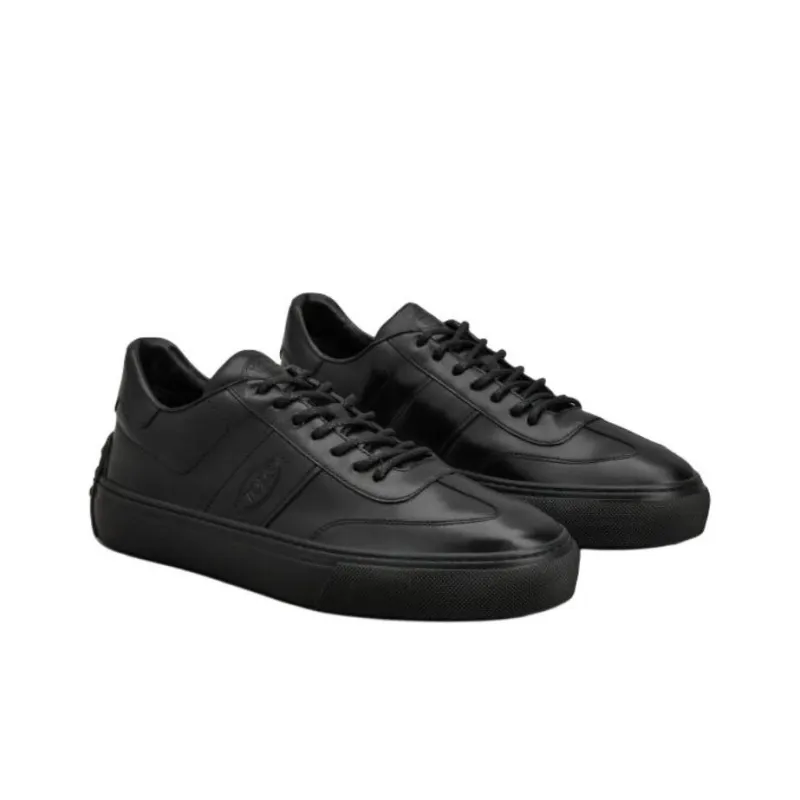 TOD'S Logo-debossed Leather Sneakers-2