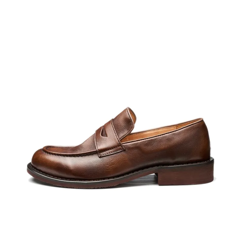 MANSA Loafers Men Black/Coffee-5