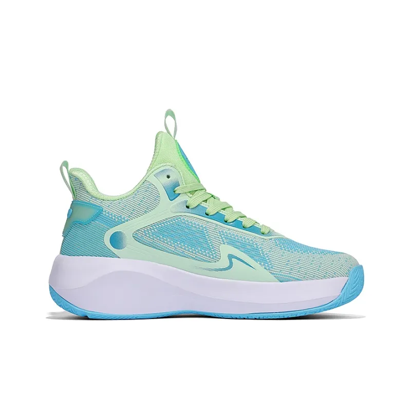 K bird Cushioning Abrasion Resistant Breathable Rebound Mid Top Basketball Shoes Men's-1